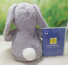 Load image into Gallery viewer, Grey Polkadot Cubbie Bunny