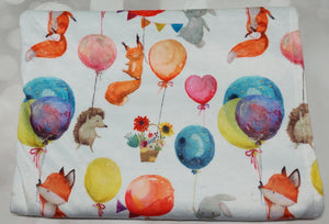 Balloon Animals Minky Blanket