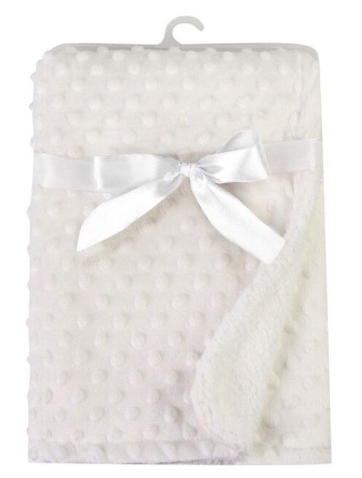 White Minky Blanket